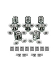 İNVENTA Metal Gövdeli Duşakabin Cam Kabin Tekerleği Takım 24 mm