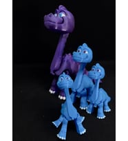 Minikbahcem Flexi Hareketli Oyuncak Brachiosaurus Dinosaur