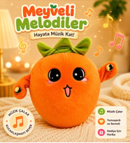 Müzikli Havuç Peluş Oyuncak – Tene Dokununca Melodi Çalan Sevimli Peluş