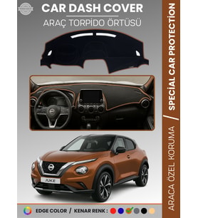 NISSAN JUKE F16 (2019-2025) Torpido Örtüsü Premium Kalite Torpido Koruma Araca Özel UV Koruma