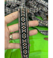 ETNİK DESENLİ ŞERİT DİKİŞ AKSESUARI EN 2 CM (1 METRE )