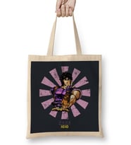JoJo Bizarre Retro Japanese Bez Çanta Uzun Saplı