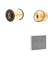 Bosch Filtre Bakım Seti Ford Kuga 2.0 TDCI Dizel 2008-2012 Hava + Yağ F. + Polen Filtre Bosch