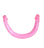 LilituShop Double Dones 44 cm Çift Taraflı Jel Yumuşak Penis Dildo
