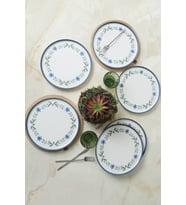 Keramika Daphne Nordic Servis Tabağı 28 Cm 6 Adet 22921 (Çok Renkli)