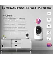 Neutron NTL-IP05-3MP 3mp Ultra HD Çift yönlü ses desteği 2.4GHZ Wi-Fi Micro SD Kart IP Kamera