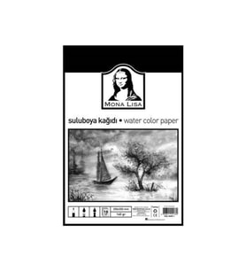 Monalisa Sulu Boya Kağıdı 25 x 35 CM 160 Gram 10 Yaprak Sulu Boya Kağıdı
