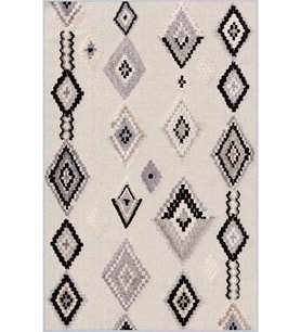 Eliana Home Baskılı, Yıkanabilir Kaymaz Taban Salon Halısı LNA1202 100x150 cm (Bej)