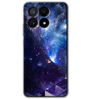 Poco x6 Pro Kılıf HD Desen Baskılı Kılıf - Galaksi
