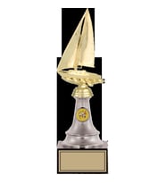 ODAK KUPA - Figürlü Kupalar - Yelken Figürlü Kupalar FG-010 A - 30 cm