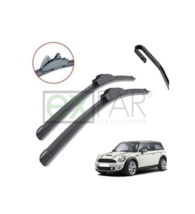 MİNİ COOPER CLUBMAN ÖN CAM SİLECEK SÜPÜRGESİ TAKIMI 2008 - 2011 CLUBMAN ÖN SİLECEK SAĞ SOL