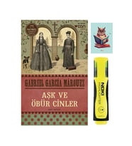 Aşk Ve Öbür Cinler 9789750736636 Gabriel Garcia Marquez - Sarı Fosforlu Kalem - defterli seti (Renksiz)