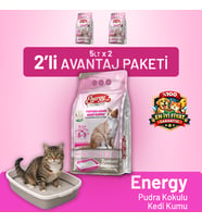 Kedi Kumu Pudra Kokulu 5 lt - 2 Adet