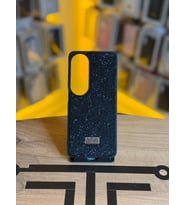 Oppo A60 4G Uyumlu Taş Desenli Silikon Yumuşak Kılıf (Siyah)