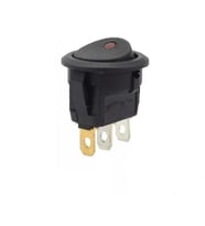 IC-132  Yuvarlak Nokta Işıklı Anahtar On-Off 3P 220V