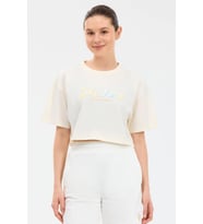 Skechers Crop Graphic Kadın Tişört