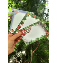 15 Adet 3 Model Yılbaşı Tebrik Kartı - Kuşe Kart - HD Baskı - 10x15 cm - Yılbaşı
