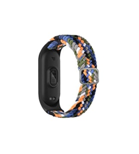 Xiaomi Mi Band 6 Star Kordon - Gri-Turuncu