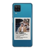 Samsung Galaxy M12 Uyumlu The Pianist Tasarımlı Şeffaf Telefon Kılıfı