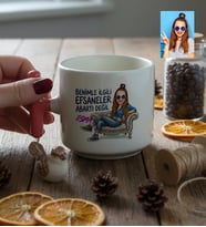 Kişiye Özel Karikatürlü Benimle İlgili Efsaneler T Kupa Doğum Günü Hediyesi
