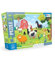 Blue Focus Farm Anımals (Çiftlik Hayvanları) - 24 Parça