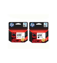 Hp 650 Siyah Ve Renkli Kartuş Seti