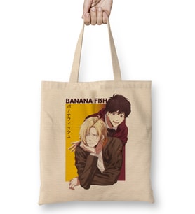 Banana Fish Ash Lynx Eiji Okumura Anime Bez Çanta Uzun Saplı