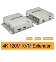 Sensei 4K-120M CAT5E/CAT6 2XUSB+IR 120 Metre 4K HDMI KVM Extender