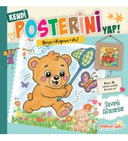 Kendi Posterini Yap! Boya Kopart As! Sevimli Afacanlar