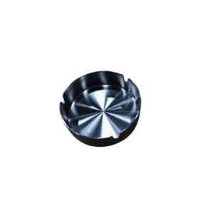 Tekli Büyük Üstü Açık Metal Küllük