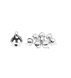 Metal Çıngırak Zil  1 CM (2000 Adet)  Gümüş