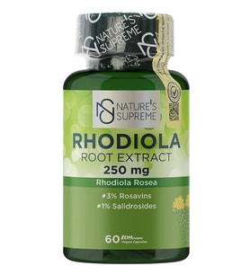Nature's Supreme Rhodiola Root Extract 60 Kapsül