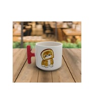 Latte & Espresso El Yapımı Haylaz Sevimli Yavru Kediler Baskılı T Kulp Kupa 200 Ml