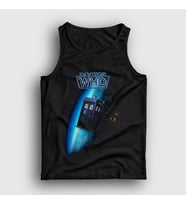 Presmono Unisex Siyah Space Tardis Doktor Dr Doctor Who Atlet 498901tt