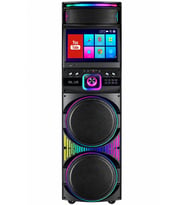 Blic BLS-82 Akıllı LED Ekranlı Parti Hoparlörü 12 Inç RGB Taşınabilir Bluetooth Ses Sistemi