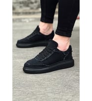  WG018 Kömür Kot Kumaş Erkek Casual Ayakkabı (Çok Renkli)