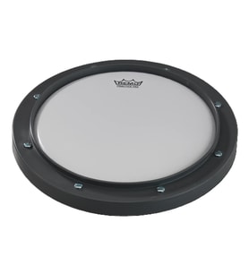 REMO RT-0010-00 Ambassador Coated Çalışma Pedi - 10" (Eğitim - Profesyonel Pratik)  Gerçekçi Geri Sekme (Rebound) ve Tuşe Hassasiyeti, Sessiz Çalışma ve Teknik Gelişim Odaklı  Ölçüler: 10 İnç Çap