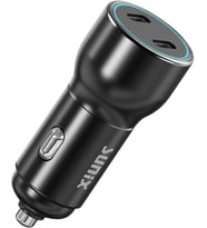 50W PD Çift USB-C Çıkışlı Araç Şarj Cihazı Başlık C-500