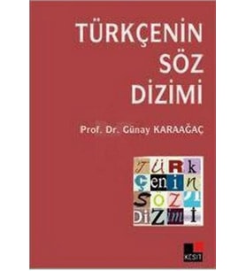 Türkçenin Söz Dizimi