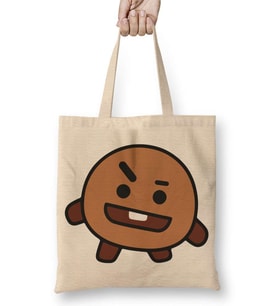 BT21 Shooky Bts Bez Çanta Uzun Saplı