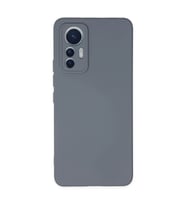 Xiaomi Mi 12 Lite Kılıf Nano İçi Kadife Silikon - Gri