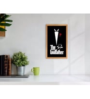 BK Home Godfather Baba Tasarımlı Dekoratif Retro Ahşap Tablo-25
