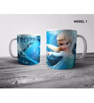 Pixxa  Frozen Karlar Ülkesi Kupa Bardak (Elsa Anna Olaf)