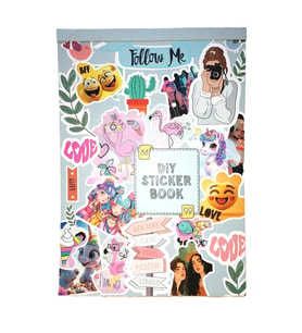 Hayal Sepeti DIY Sticker Book Sticker Kitabı Soft Edition 24x17cm  600+