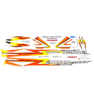 CUP MONDİAL KH 100 KAPORTA STİCKER SETİ - KAPORTA ARMA SETİ