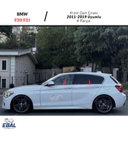 BMW F20 F21 Krom Cam Çıtası 4 prç. 2011-2019 P. Çelik