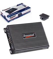 Dynamat RK 70.4 AB Klas Oto Amfi 4x70W RMS 4000W Maksimum Bass Kontrol (Siyah)