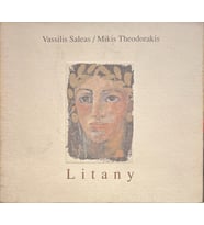 (Müzik CD'sidir Plak Değildir) CD Vasilis Saleas Mikis Theodorakis Litany CD