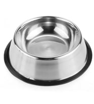 Lexroo 2 adet Pati Desenli Kedi Köpek Çelik Mama Kabı 16 cm 8 Oz