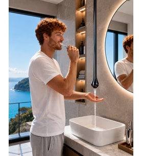 Specıal Krom Fotoselli Lavabo Bataryası Acar ALB 1003